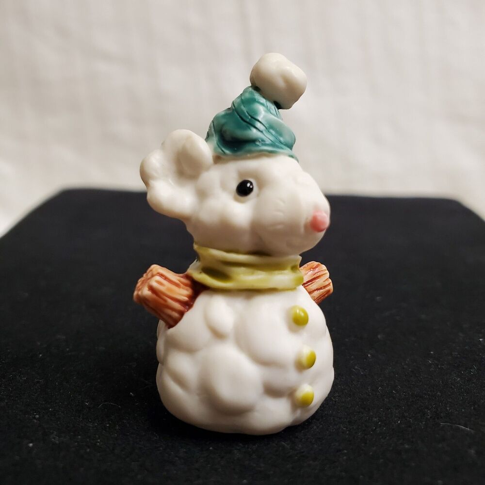 Ganz Little Cheesers Cheeser Snowman 05301  1991 Christmas